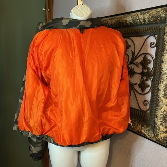 Wild Fable Camouflage Quilted Zip up Jacket Sz S - Picture 10 of 13